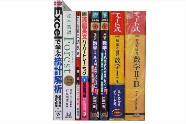 物理学・化学・数学・生物学の大学教科書・専門書の買取
