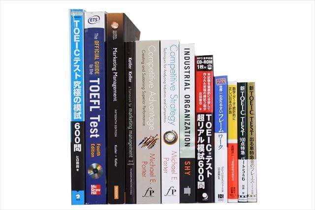 TOEIC・TOEFL参考書・問題集の買取