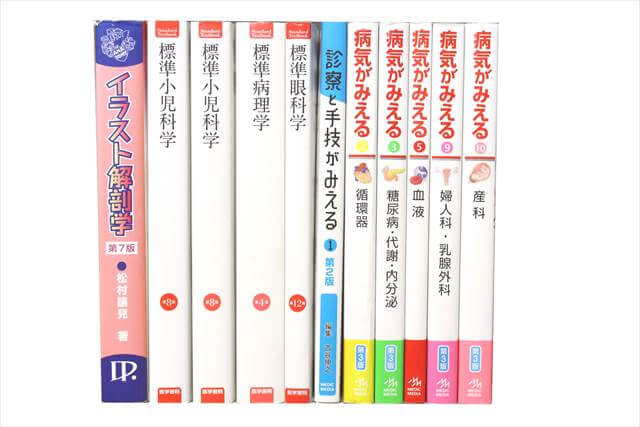 医学書･医学専門書、医師国家試験参考書・問題集の買取
