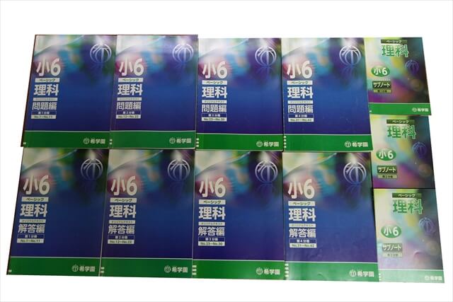 中学受験参考書・問題集・赤本　中学受験教材の買取