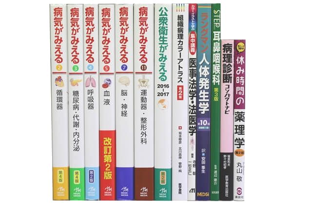 医学書･医学専門書、解剖学・生物学の教科書・専門書の買取